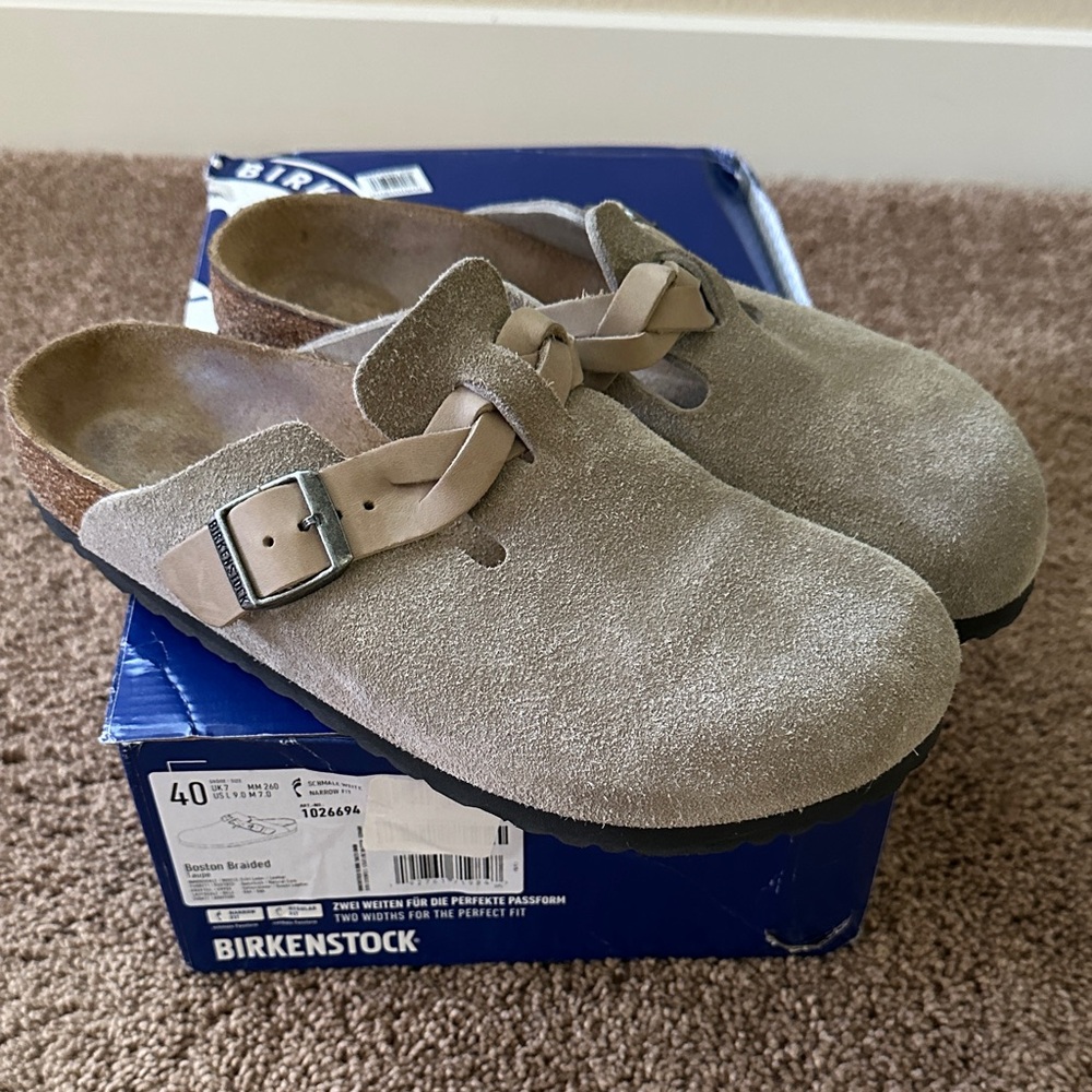 Birkenstock Boston Braided Clog